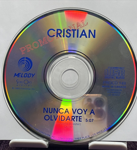 Single promo christian - cd,