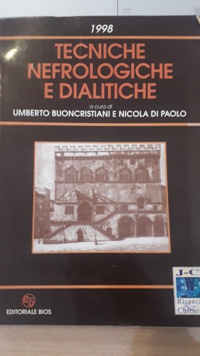 Tecniche nefrologiche - nefrologiche, e