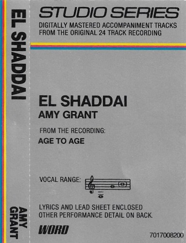 Amy grant shaddai - el,